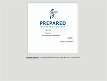Tablet Screenshot of preparedins.net